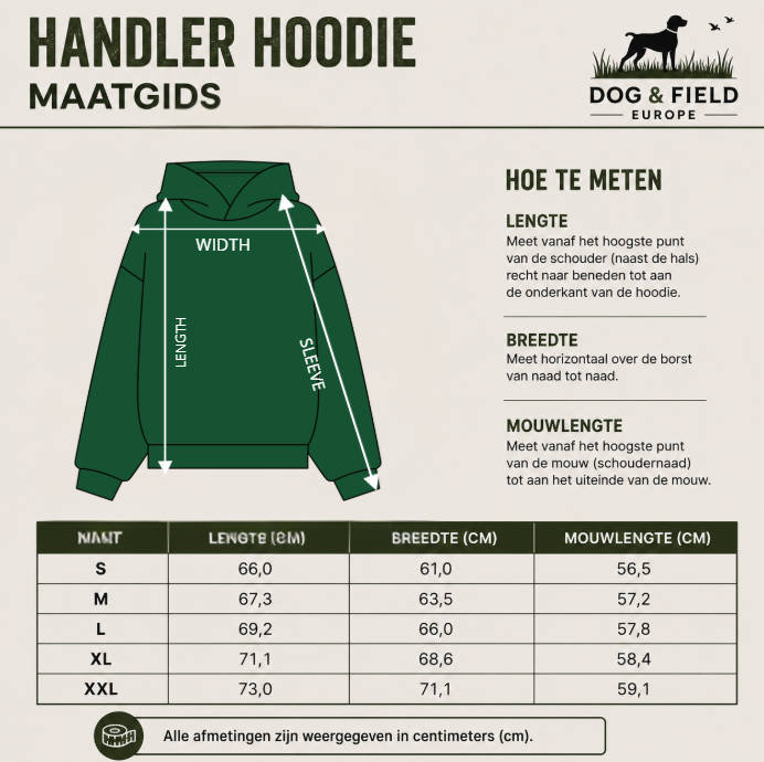 Handler Hoodie | Premium Gundog Training Hoodie with Dummy Pockets