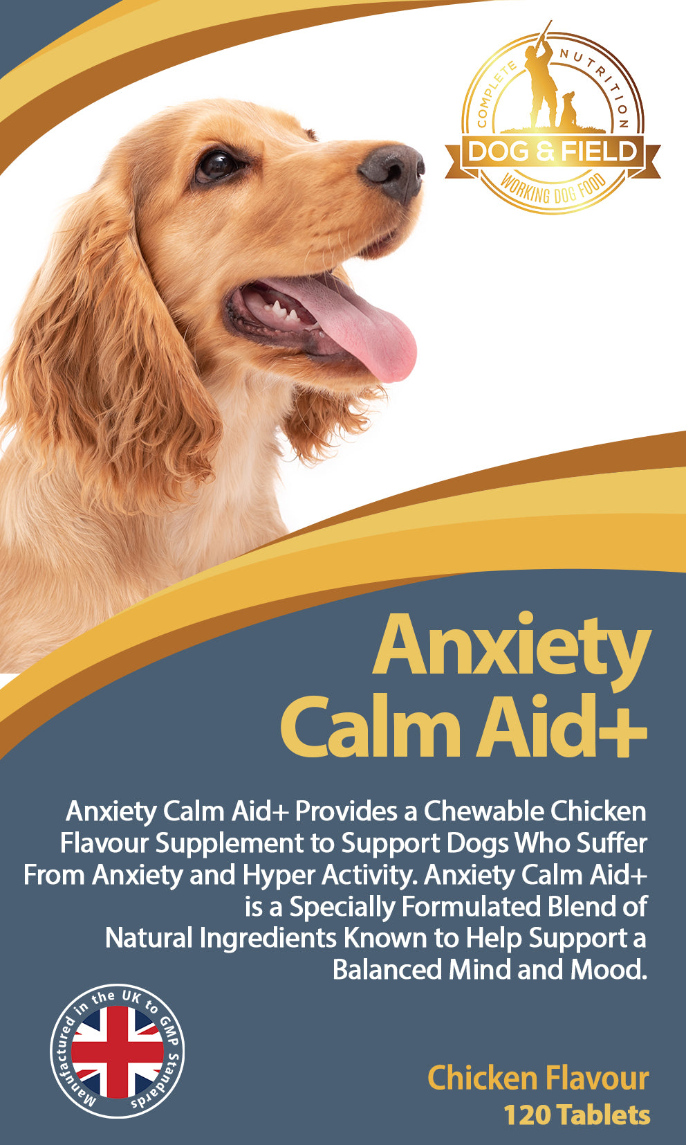 Anxiety Calm Aid 120 Tablets